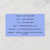 美化 名刺 (裏面)