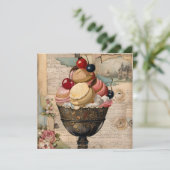 美味しいお菓子のヴィンテージコラージュ (スタンド正面)