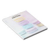 美味しいカラフルマカロン ノートパッド (アングル)