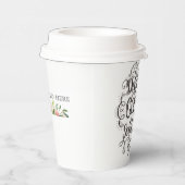 美味しいコーヒーが売られている |ロゴの追加 紙コップ (右)