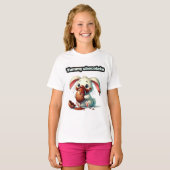 美味しいチョコレートのイースターエッグ Tシャツ (正面フル)