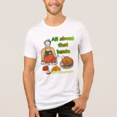 美味しいバステ トライブレンドTシャツ (正面)