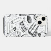 美味しいパターン iPhoneケース (裏面横)