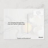 美味しい割れた卵 ポストカード (裏面)