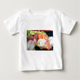 美味しい寿司日本料理アジアンおいしい ベビーTシャツ