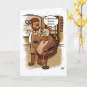 美味しい感謝祭のカード カード (黄色い花)