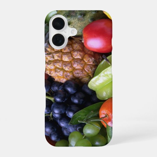 美味しい果物 iPhone 16ケース (裏面)