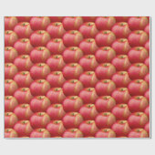 美味しい赤りんご ラッピングペーパー (フラット)