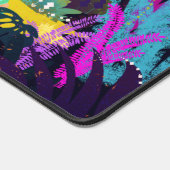 美女とヒョウ デスクマット (コーナー)