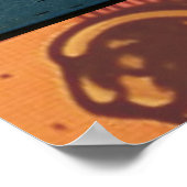 美女と野獣 クラシックアート イラスト ポスター (角)