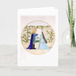 "美女と野獣" サンキューカード