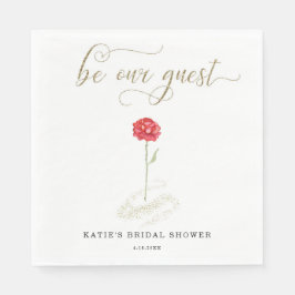 美女と野獣 ビー・アワ・ゲスト スタンダードランチョンナプキン