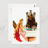 美女と野獣 ポストカード (正面/裏面)