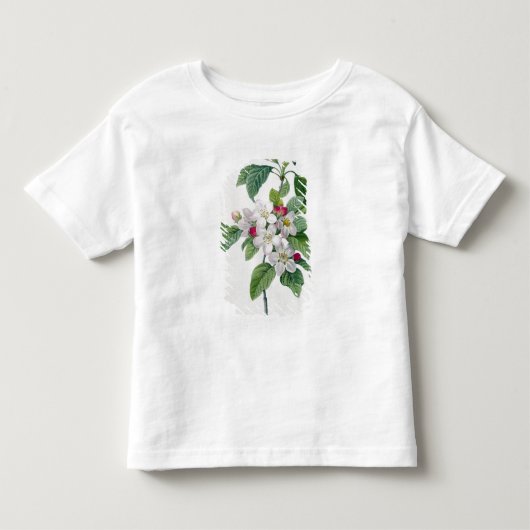 「美女とLes Choix desからの花、 トドラーTシャツ (正面)