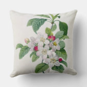 「美女とLes Choix desからのAppleの花、 クッション (裏面)