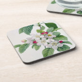 「美女とLes Choix desからのAppleの花、 コースター (左側)