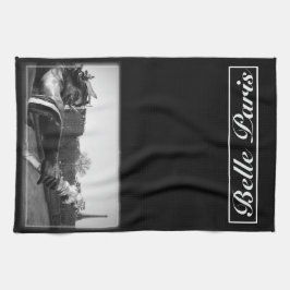 美女のパリの台所タオル キッチンタオル