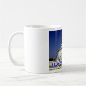 美女の島の噴水、私は美女の島を愛します コーヒーマグカップ (左)