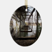 美女の島の断念された橋 セラミックオーナメント (右)