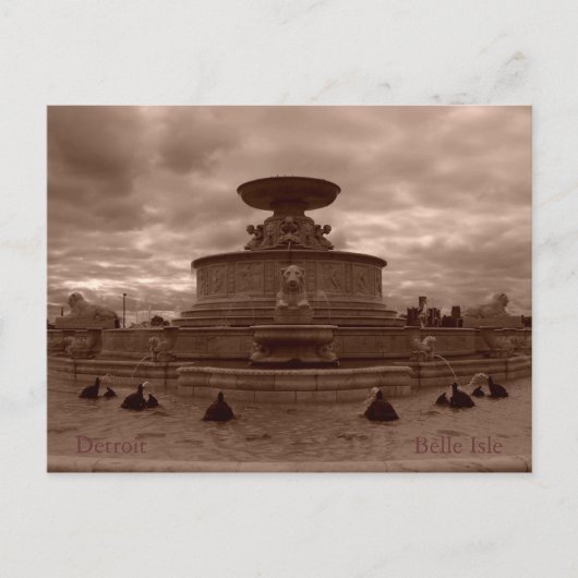 美女の島(郵便はがき) ポストカード (正面)