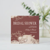 美女の新紀元のブライダルシャワー 招待状 (スタンド正面)