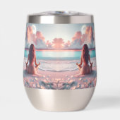 美女めい想オンビーチ空白の (正面)