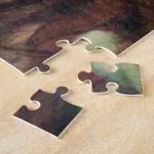 美女ヴィンテージポートレート ジグソーパズル (側面)