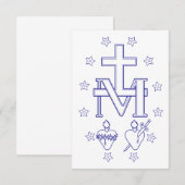 美女勲章 サンキューカード (正面/裏面)