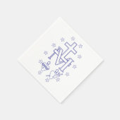 美女勲章 スタンダードカクテルナプキン (角)
