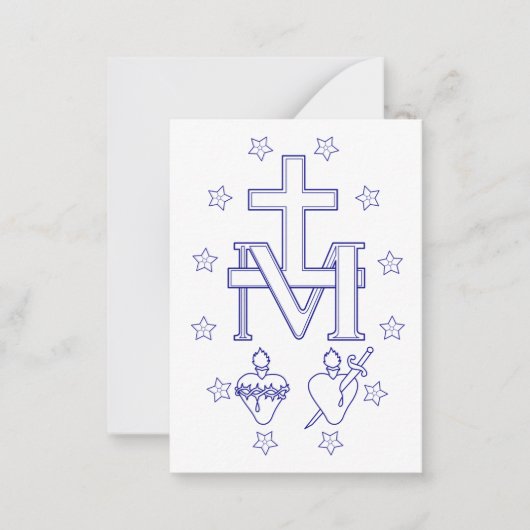 美女勲章 ノートカード (正面)