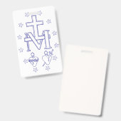 美女勲章 バッジ (正面＆裏面)