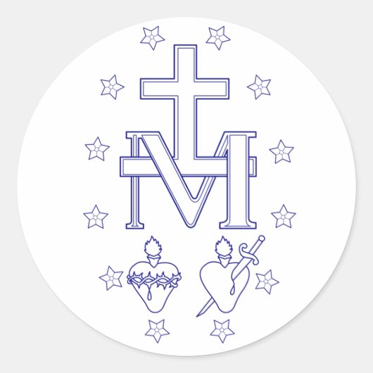 美女勲章 ラウンドシール (正面)