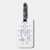 美女勲章 ラゲッジタグ (裏面縦)