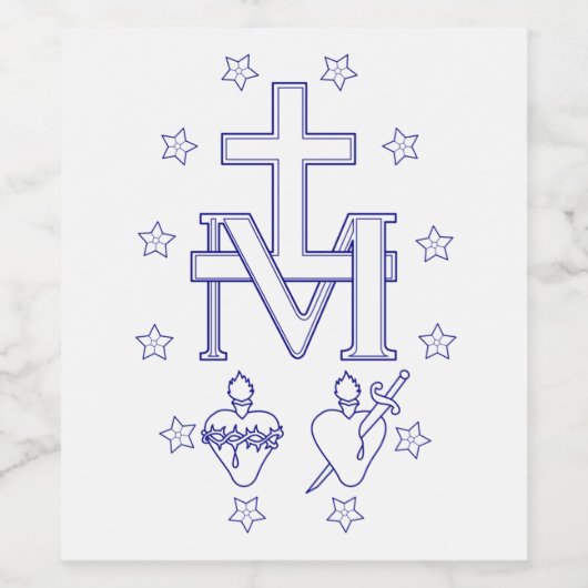 美女勲章 ワインラベル (シングルラベル)