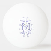 美女勲章 卓球ボール (正面)