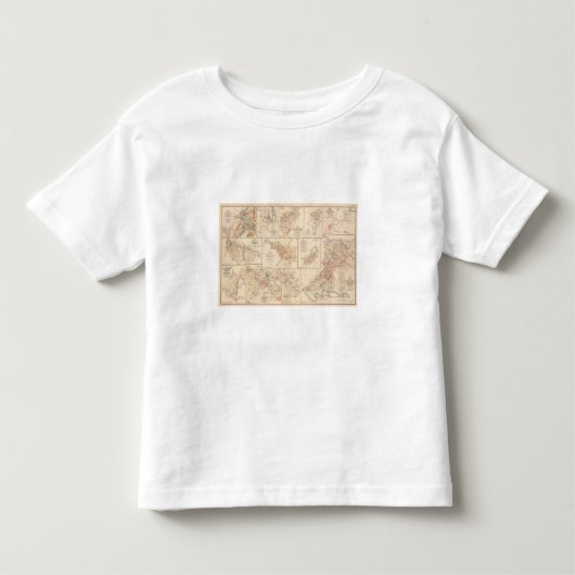 美女果樹園の戦い トドラーTシャツ (正面)