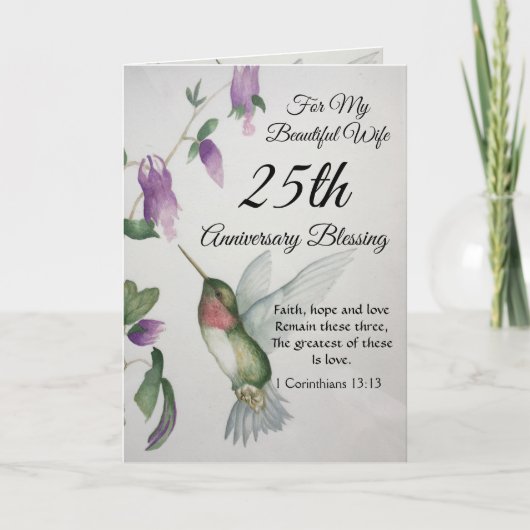 『美女25周年賛美』 カード (正面)