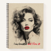 美女 ノートブック (正面)