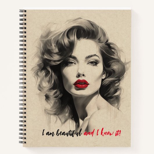 美女 ノートブック (正面)