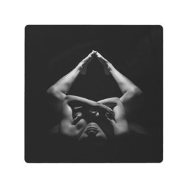 美女 メタルプリント