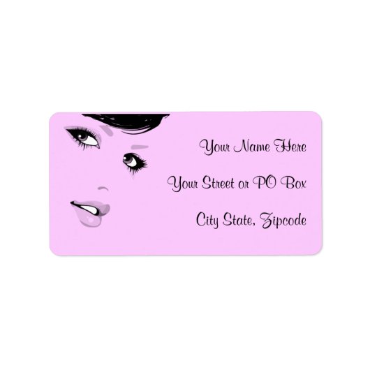 美女 ラベル (正面)