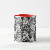 美女， 1903 マグカップ (中央)