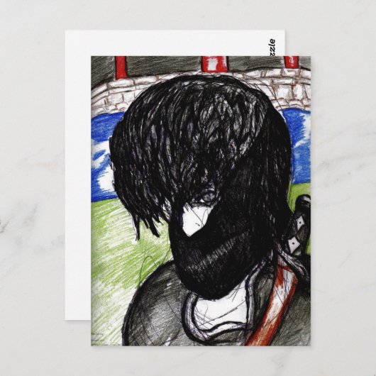 美子 ポストカード (正面/裏面)