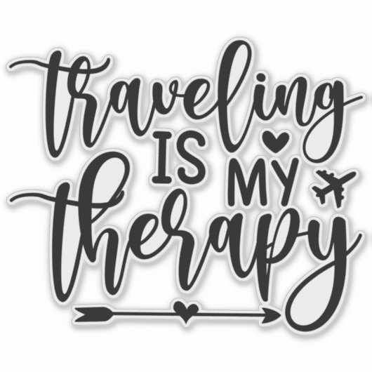 美学おもしろい旅行引用文書道 シール (正面)