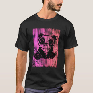 美学かわいいパンダ Tシャツ