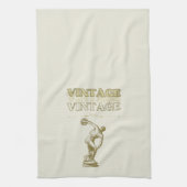 美学の旅ヴィンテージ キッチンタオル (縦)