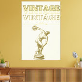 美学の旅ヴィンテージ キャンバスプリント (インサイチュ (リビング))