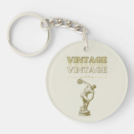 美学の旅ヴィンテージ キーホルダー