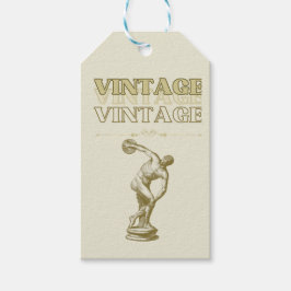 美学の旅ヴィンテージ ギフトタグ