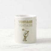 美学の旅ヴィンテージ コーヒーマグカップ (中央)